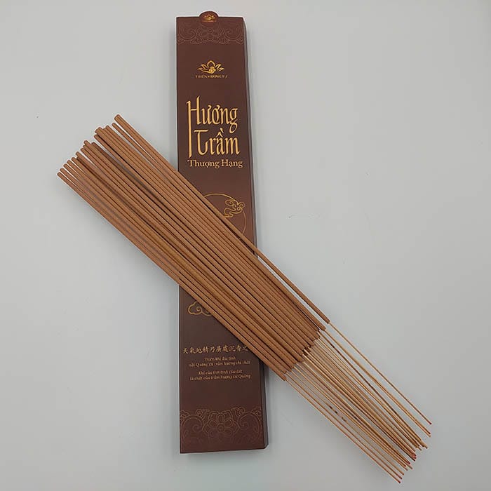 Hương trầm thượng hạng dài 39cm hộp 50 nén