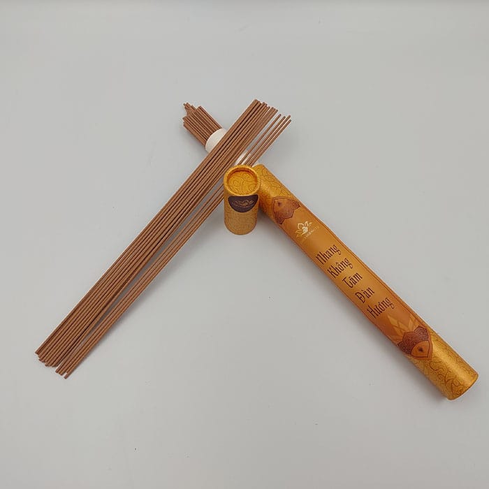 Nhang không tăm đàn hương hộp giấy thượng hạng lọ 20gram