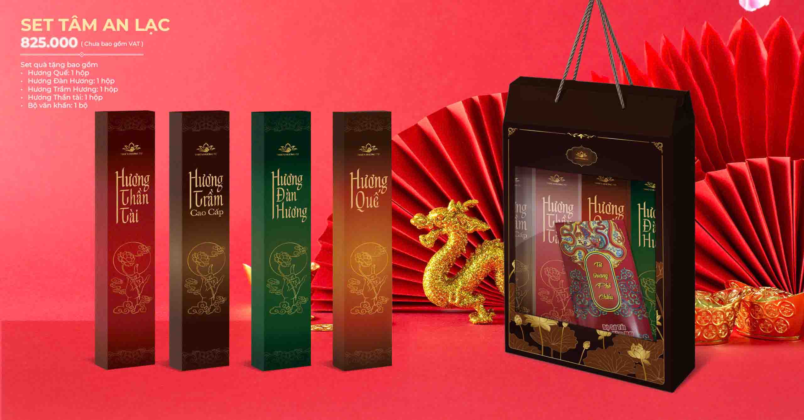 CHƯƠNG TRÌNH KHUYẾN MÃI – SET QUÀ TẶNG “TÂM AN LẠC”