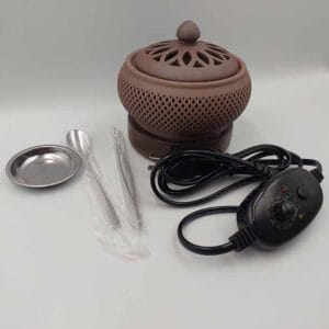 Lư gốm điện xông đốt trầm hương cao cấp